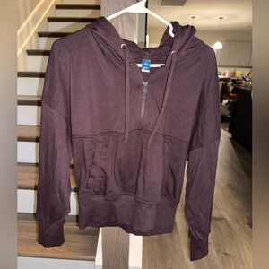 Old navy plum/purple pullover sweatshirt workout medium